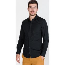 Replay Koszula Czarny. Czarne koszule męskie Replay, l, bez wzorów, z elastanu, bez kołnierzyka, z długim rękawem. Za 412,95 zł.