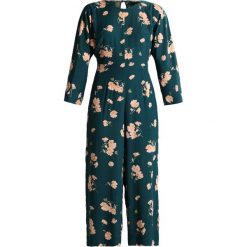 Kombinezony damskie: Topshop PRINTED FLORAL Kombinezon green