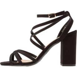 Sandały damskie: New Look Wide Fit WIDE FIT TATENT Sandały na obcasie black