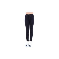 Jeansy skinny Silvian Heach PGA18875JE. Szare jeansy damskie skinny marki Silvian Heach, na co dzień, m, z dzianiny, casualowe, z włoskim kołnierzykiem, z długim rękawem, dopasowane. Za 289,95 zł.