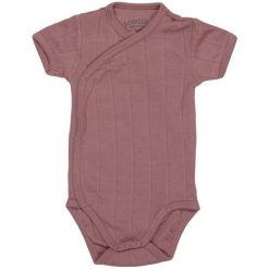 Lodger Body Dziecięce Romper Fold Over Solid Plush 74 Winny. Szare body niemowlęce Lodger, bez wzorów, z bawełny, bez rękawów. Za 59,00 zł.