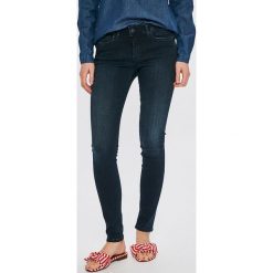 Pepe Jeans - Jeansy Lola. Niebieskie jeansy damskie skinny marki Pepe Jeans, z elastanu. W wyprzedaży za 269,90 zł.