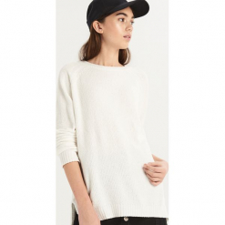 Luźny sweter - Kremowy. Białe bez kategorii Sinsay, s. Za 49,99 zł.