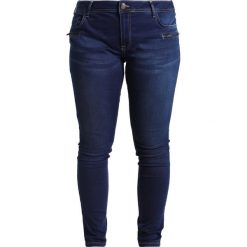 Zizzi SANNA Jeansy Slim fit dark blue. Niebieskie jeansy damskie relaxed fit marki Zizzi. W wyprzedaży za 265,30 zł.