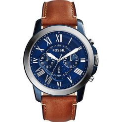 Zegarek FOSSIL - Grant FS5151 Light Brown/Blue. Pomarańczowe zegarki damskie marki Fossil, ze stali. Za 589,00 zł.