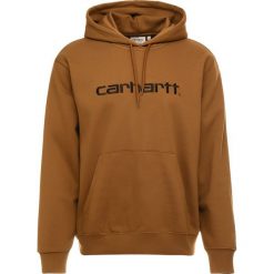 Carhartt WIP HOODED Bluza z kapturem hamilton brown/black. Pomarańczowe bluzy męskie marki Carhartt WIP, m, bez wzorów, z bawełny, z kapturem, bez rękawów, z kapturem. Za 369,00 zł.