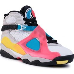 Buty NIKE - Air Jordan 8 Retro Se BQ7666 100 White/Black/Red Orbit. Białe buty sportowe męskie Nike, ze skóry, bez zapięcia, do koszykówki, nike air jordan. W wyprzedaży za 959,00 zł.