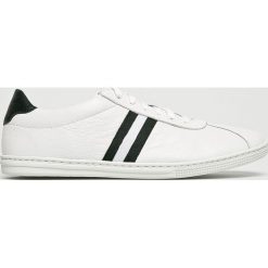 Gino Rossi - Buty Iten. Białe buty sportowe męskie marki Gino Rossi, ze skóry, na sznurówki. W wyprzedaży za 199,90 zł.