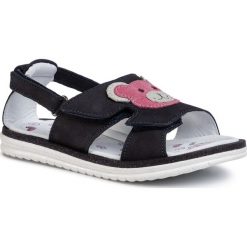 Sandały LASOCKI KIDS - CI12-LIVIA-01 Black. Czarne sandały dziewczęce Lasocki Kids, ze skóry, bez zapięcia. Za 99,99 zł.