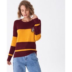 Sweter Harry Potter - Bordowy. Czerwone swetry damskie House, xl, bez wzorów, bez rękawów, bez kaptura. Za 79,99 zł.