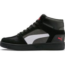 Puma Rebound Lay-Up SL Tenisówki Czarny. Czarne trampki męskie Puma, bez wzorów, ze skóry, bez zapięcia. Za 326,95 zł.