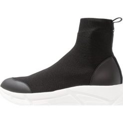 Dune London EVERRET Sneakersy wysokie black. Czarne trampki i tenisówki damskie marki Dune London, bez wzorów, z tworzywa sztucznego, bez zapięcia. Za 569,00 zł.