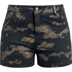 Banned Alternative Clouds Denim Hotpants czarny. Czarne szorty damskie marki Banned Alternative, bez wzorów, z denimu. Za 164,90 zł.
