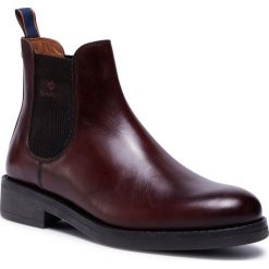 Sztyblety GANT - Brookly 21651011 Cognac G45. Pomarańczowe sztyblety męskie GANT, ze skóry, bez zapięcia. Za 739,00 zł.