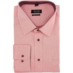 Koszula bexley 2224 długi rękaw regular fit róż. Szare koszule męskie marki Recman, na lato, l, w kratkę, button down, z krótkim rękawem. Za 49,99 zł.