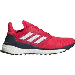Buty adidas SolarBoost M Granatowo-Malinowe. Różowe buty sportowe męskie Adidas, z materiału, bez zapięcia, do biegania, techfit (adidas). Za 499,99 zł.