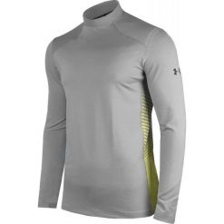 Under Armour Koszulka męska ColdGear® Reactor Fitted szara r. XL (1298251). Szare koszulki sportowe męskie marki Under Armour, z elastanu, sportowe. Za 158,48 zł.