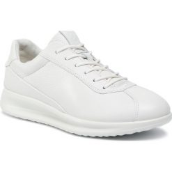 Sneakersy ECCO - Aquet 20711301007 White. Białe półbuty damskie ecco, ze skóry. W wyprzedaży za 319,00 zł.