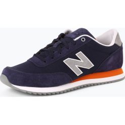 New Balance - Tenisówki męskie z dodatkiem skóry, niebieski. Niebieskie tenisówki męskie New Balance, ze skóry. Za 369,95 zł.