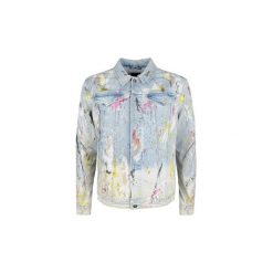 Kurtki jeansowe Pepe jeans PM401545 / Evans Paint. Niebieskie kurtki męskie Pepe Jeans, xl, bez wzorów, z jeansu, bez kaptura. Za 459,00 zł.