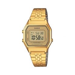 Zegarki damskie: Zegarek Casio Zegarek damski Retro złoty (LA680WEGA-9ER)