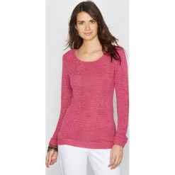 Kardigany damskie: Sweter z fantazyjnej dzianiny