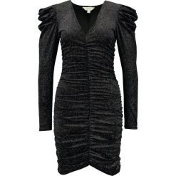 Sukienki hiszpanki: Miss Selfridge GLITTER BIG SLEEVE DRESS Sukienka koktajlowa black