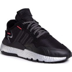 Buty adidas - Nite Jogger W FV4137 Cblack/Shored/Silvmt. Czarne buty sportowe damskie Adidas, bez wzorów, ze skóry, sportowe. W wyprzedaży za 379,00 zł.