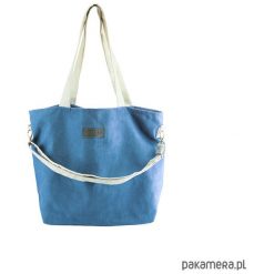 Duża torba shopperka Mili Duo MD1 - blue. Niebieskie torebki klasyczne damskie Pakamera, bez wzorów, na ramię, duże, bez dodatków. Za 115,00 zł.