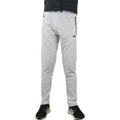 4F Men's Trousers H4L20-SPMD010-27M spodnie męskie szare L. Szare spodnie męskie 4f, na co dzień, s, bez wzorów, z bawełny, sportowe. W wyprzedaży za 119,99 zł.