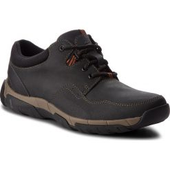 Półbuty CLARKS - WalbeckEdge II 261386567 Black Leather. Czarne półbuty męskie marki Clarks, na co dzień, ze skóry ekologicznej. W wyprzedaży za 259,00 zł.