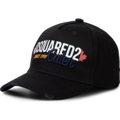 Czapka z daszkiem DSQUARED2 - Other Cargo Baseball Caps BCM0250 05C00001 2124 Nero. Czarne czapki męskie Dsquared2, bez wzorów, z bawełny. W wyprzedaży za 479,00 zł.