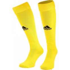 Skarpetogetry piłkarskie: Adidas Getry piłkarskie Santos 3-Stripes żółte r. 37-39 (AO4076)
