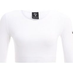 Nike Performance Koszulka sportowa white/black. Białe topy sportowe damskie marki Nike Performance, xl, z elastanu. W wyprzedaży za 125,30 zł.