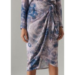 Spódnica z motywem tie dye - Niebieski. Niebieskie spódniczki damskie Mohito, bez wzorów. Za 119,99 zł.