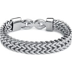 Wildcat Signpost Bracelet Bransoletka - Łańcuch srebrny. Szare bransoletki męskie marki Wildcat, srebrne. Za 79,90 zł.
