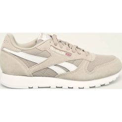 Reebok Classic - Buty Cl Leather Mu. Brązowe sneakersy męskie Reebok Classic, na sznurówki, reebok classic. W wyprzedaży za 179,90 zł.