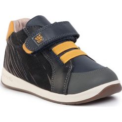 Sneakersy GARVALIN - 191315 S A-Azul Marino Y Marengo. Niebieskie trampki chłopięce Garvalin, bez wzorów, ze skóry, na rzepy. Za 239,00 zł.