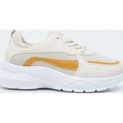 Buty sneakersy - Kremowy. Białe sneakersy damskie Sinsay. Za 79,99 zł.