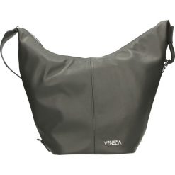 Torba - 36-017-O S CE. Szare torebki klasyczne damskie Venezia, ze skóry. Za 379,00 zł.