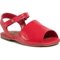 Sandały BIBI - Mini Me 1102020 Red/Verniz. Czerwone sandały dziewczęce Bibi, ze skóry ekologicznej, bez zapięcia. Za 149,00 zł.