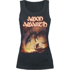 Topy damskie: Amon Amarth On A Sea Of Blood Top damski czarny