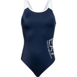 Strój kąpielowy EA7 Emporio Armani 911122 CC416 06935. Niebieskie stroje kąpielowe damskie EA7 Emporio Armani, m, bez wzorów, z elastanu. W wyprzedaży za 289,00 zł.