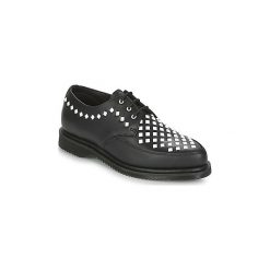 Derby Dr Martens ROUSDEN STUD CREEPER. Czarne półbuty damskie Dr. Martens, bez wzorów, bez zapięcia. Za 631,20 zł.
