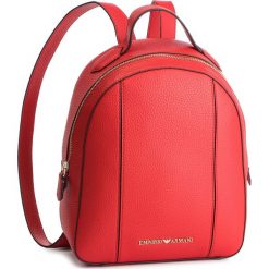 Plecak EMPORIO ARMANI - Y3L030 YH22A 80041 Coral. Czerwone plecaki damskie Emporio Armani, bez wzorów, ze skóry ekologicznej, eleganckie, bez dodatków. Za 839,00 zł.