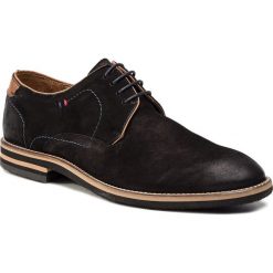 Półbuty SALAMANDER - Vasco 31-57326-11 Black. Czarne półbuty męskie Salamander, na co dzień, bez wzorów, ze skóry, eleganckie, bez zapięcia. Za 389,00 zł.