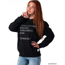Bluza unisex z cytatem, Zygmunt Freud. Czarne bluzy damskie Pakamera, bez wzorów, bez rękawów, bez kaptura. Za 119,00 zł.