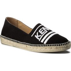 Espadryle KENZO - F855ES180F76 99. Czarne espadryle męskie marki Kenzo, ze skóry. W wyprzedaży za 429,00 zł.