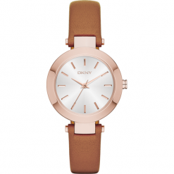 Zegarek DKNY - Stanhope NY2415 Brown/Gold. Pomarańczowe zegarki damskie DKNY. W wyprzedaży za 359,00 zł.