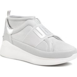 Sneakersy UGG - W Neutra 1110878 Slvr. Szare półbuty damskie Ugg, ze skóry ekologicznej. Za 519,00 zł.